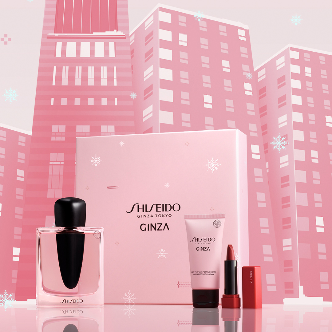 GINZA Eau De Parfum Holiday Kit,